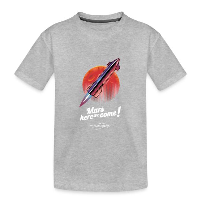 Mars Here We Come - Dark - With Logo