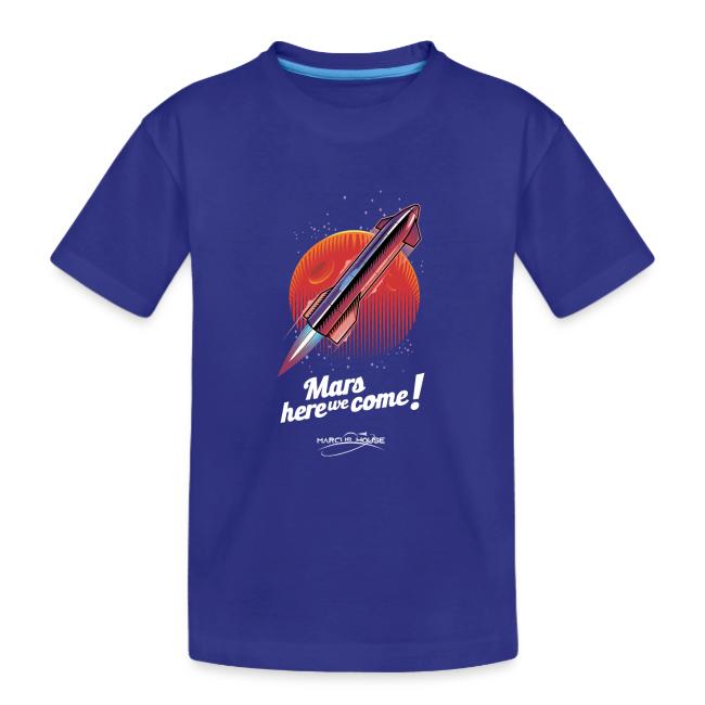 Mars Here We Come - Dark - With Logo