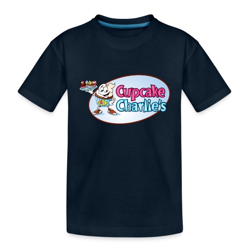 Cupcake Charlie's Logo - Kid's Premium Organic T-Shirt