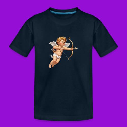 Cupid with twohearts set - Kid's Premium Organic T-Shirt
