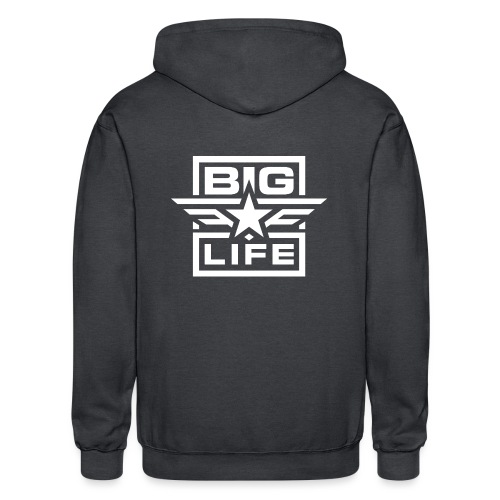 BIG Life - Gildan Heavy Blend Adult Zip Hoodie