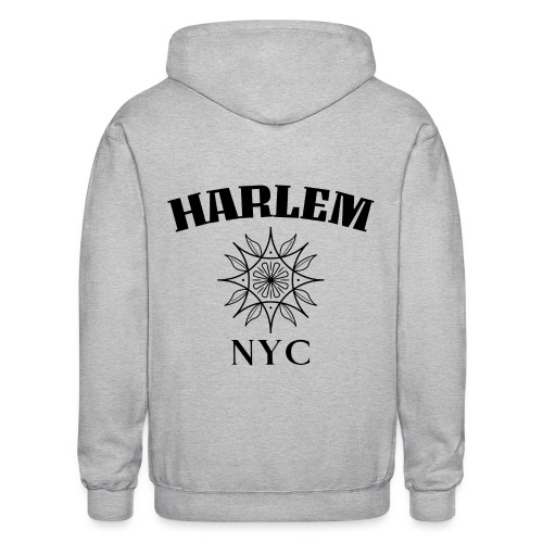 Harlem Style Graphic - Gildan Heavy Blend Adult Zip Hoodie
