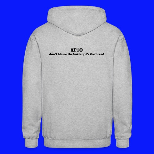 Keto - Gildan Heavy Blend Adult Zip Hoodie