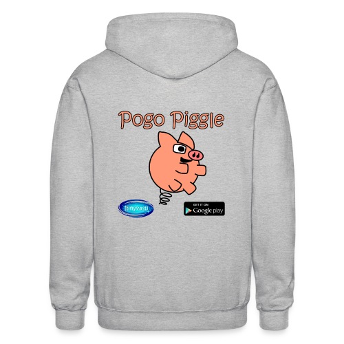 Pogo Piggle - Gildan Heavy Blend Adult Zip Hoodie