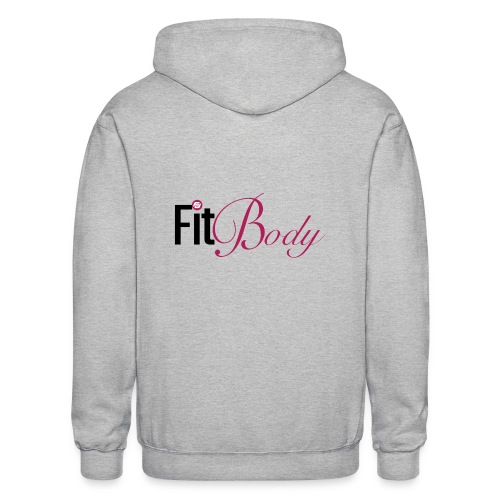 Fit Body - Gildan Heavy Blend Adult Zip Hoodie