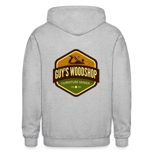 Guy's Woodshop - Gildan Heavy Blend Adult Zip Hoodie