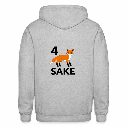 4 fox sake - Gildan Heavy Blend Adult Zip Hoodie