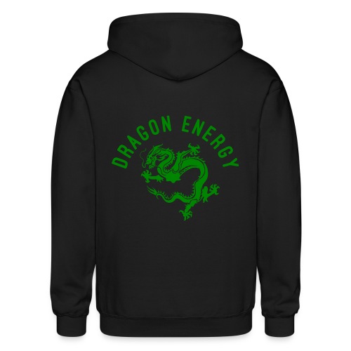 Dragon Energy - Gildan Heavy Blend Adult Zip Hoodie