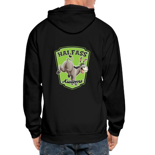 Halfass Kustoms Logo - Gildan Heavy Blend Adult Zip Hoodie