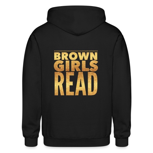 Brown Girls Read - Gildan Heavy Blend Adult Zip Hoodie