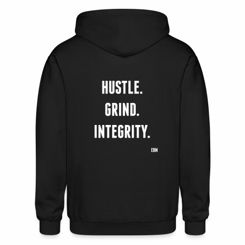 HustleGrindIntegrity - Gildan Heavy Blend Adult Zip Hoodie