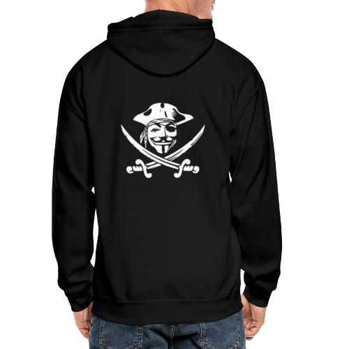 Anon Pirate Mugs & Drinkware - Gildan Heavy Blend Adult Zip Hoodie