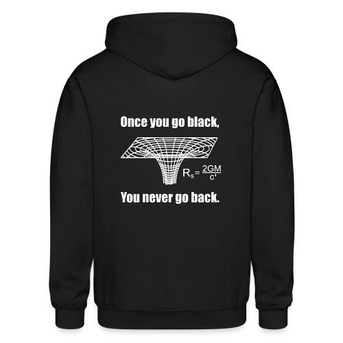Once You Go Black... - Gildan Heavy Blend Adult Zip Hoodie
