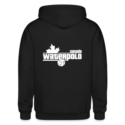 Waterpolo Canada t-shirt - Gildan Heavy Blend Adult Zip Hoodie