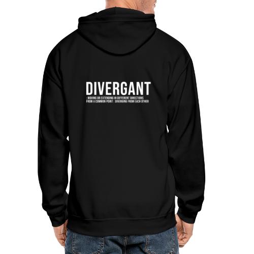Divergent-T - Gildan Heavy Blend Adult Zip Hoodie