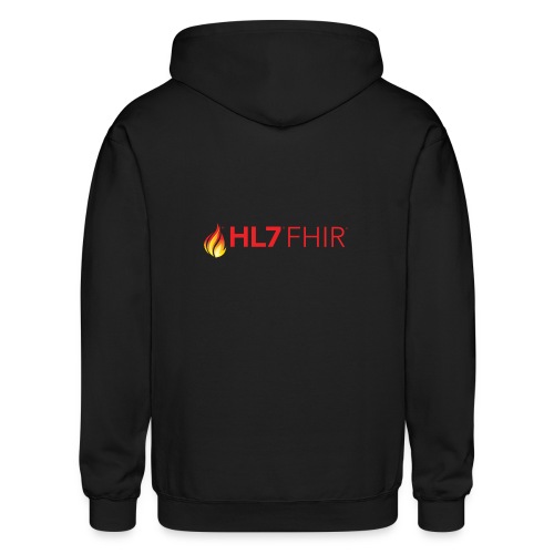 HL7 FHIR Logo - Gildan Heavy Blend Adult Zip Hoodie