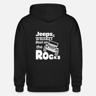 Jeeps and whiskey best on the rocks' Unisex Hoodie | Spreadshirt