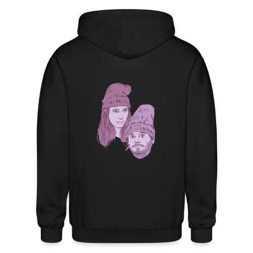 Hila and Ethan from h3h3productions - Gildan Heavy Blend Adult Zip Hoodie