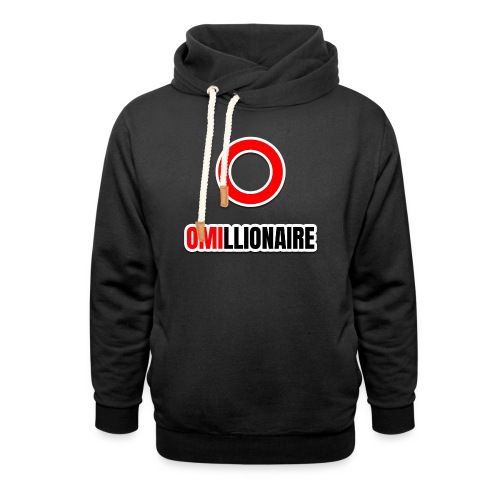 Omillionaire Red Circle - Unisex Shawl Collar Hoodie