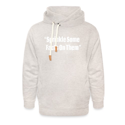 Sprinkle Some Facts Simple - Unisex Shawl Collar Hoodie