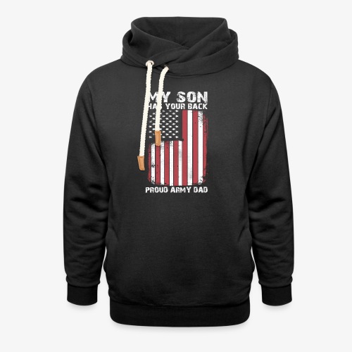 My son has your back - Unisex Shawl Collar Hoodie