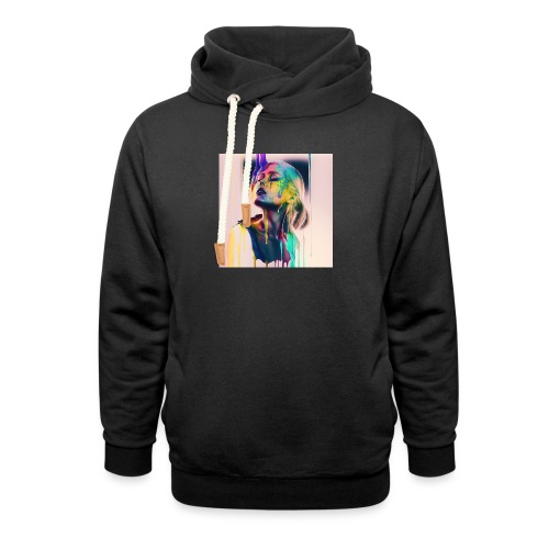 To Weep To Wake - Emotionally Fluid Collection - Unisex Shawl Collar Hoodie