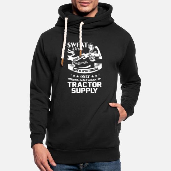 Work at Tractor Supply' Unisex Shawl Collar Hoodie | Spreadshirt