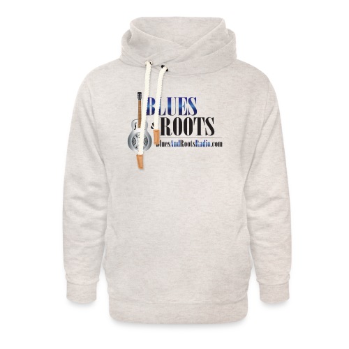 Blues & Roots Radio Logo - Unisex Shawl Collar Hoodie