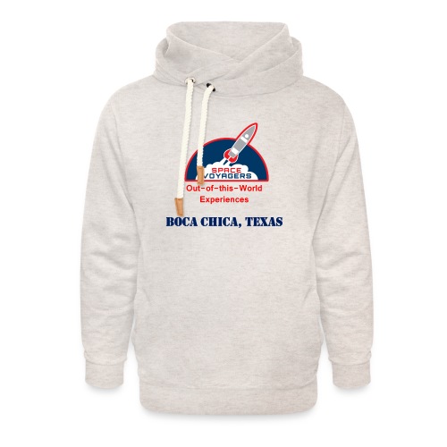 Space Voyagers - Boca Chica, Texas - Unisex Shawl Collar Hoodie