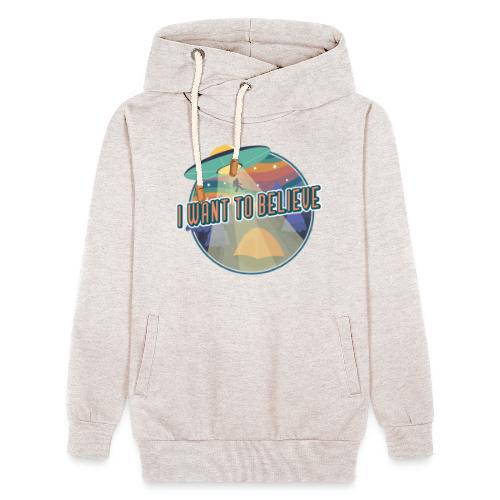 I Want To Believe - Unisex Shawl Collar Hoodie