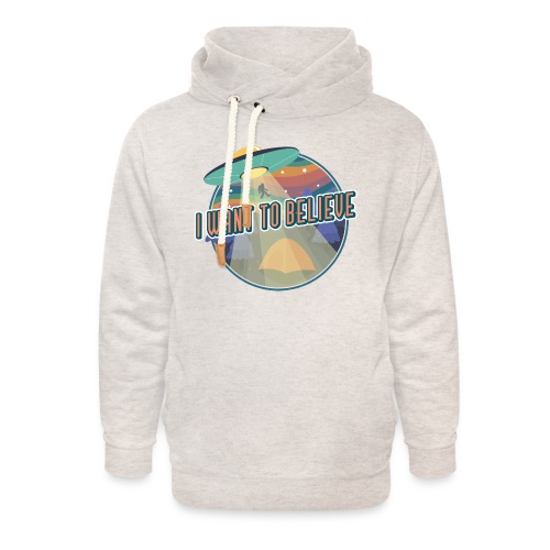 I Want To Believe - Unisex Shawl Collar Hoodie