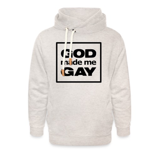 God made me gay - Unisex Shawl Collar Hoodie