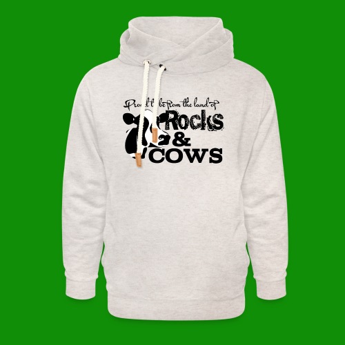 Rocks & Cows Proud - Unisex Shawl Collar Hoodie