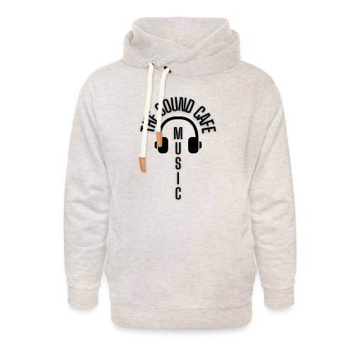 The Sound Cafe With Logo - Unisex Shawl Collar Hoodie