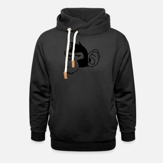 Urban Monkey' Unisex Shawl Collar Hoodie | Spreadshirt