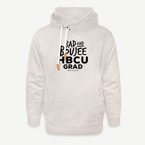 Bad and Boujee HBCU Grad - Unisex Shawl Collar Hoodie