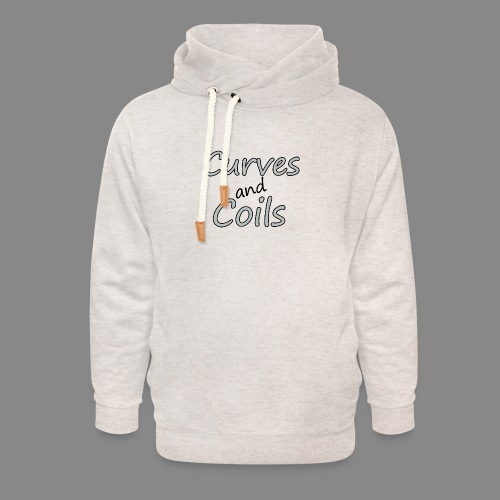 Curves and Coils - Unisex Shawl Collar Hoodie