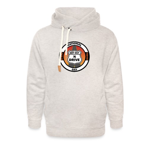 National Get Out N Drive Day Official Event Merch - Unisex Shawl Collar Hoodie
