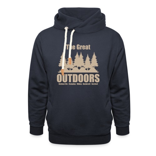 The great outdoors - Clothes for outdoor life - Unisex Shawl Collar Hoodie
