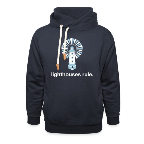 Lighthouses Rule. - Unisex Shawl Collar Hoodie