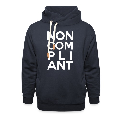 NOT GONNA DO IT (COLOR) - Unisex Shawl Collar Hoodie