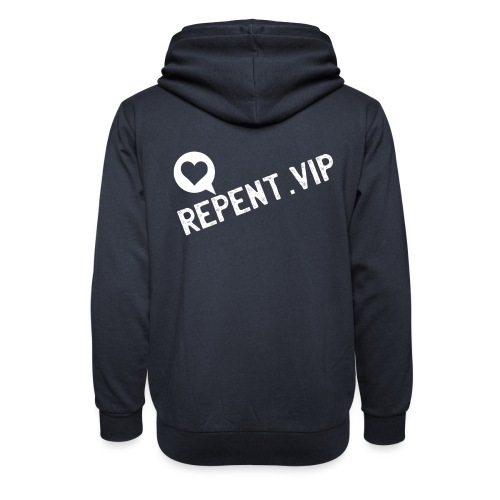 White Repent VIP - Unisex Shawl Collar Hoodie
