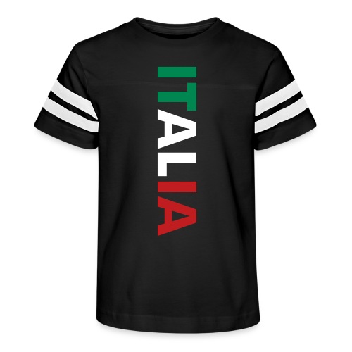ITALIA green, white, red - Kid's Football Tee