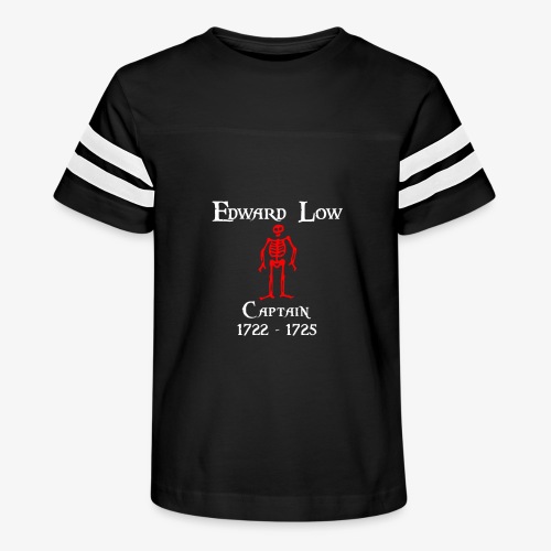 Captain Edward Low - Kid's Football Tee