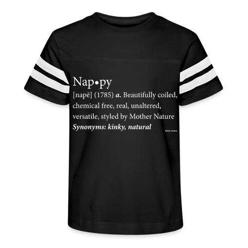 Nappy Dictionary_Global Couture Women's T-Shirts - Kid's Vintage Sports T-Shirt