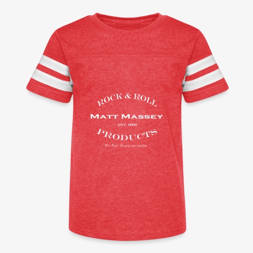 Matt Massey Rock Products - Kid's Football Tee