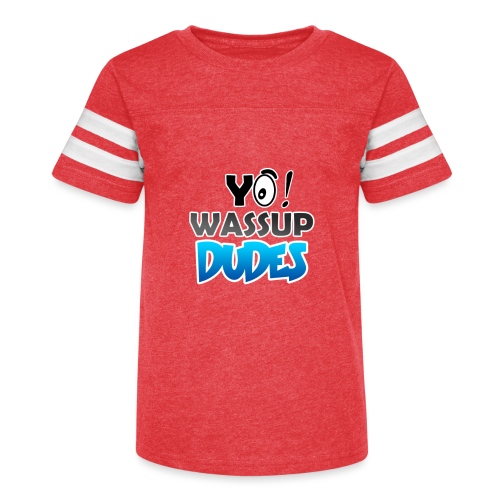 Official CaseyDude Merch! - Kid's Vintage Sports T-Shirt