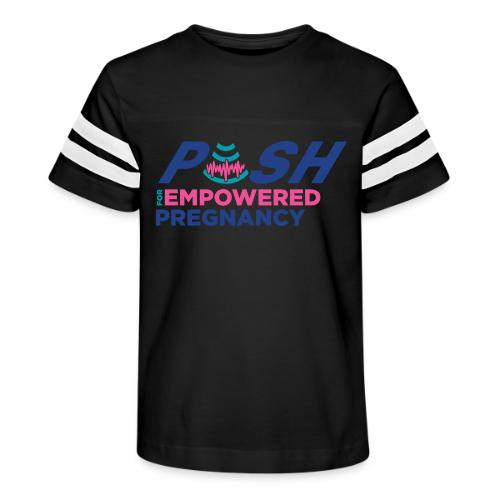 PUSH Logo Gear (Color) - Kid's Football Tee