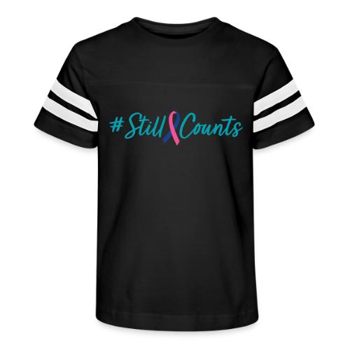 Your Baby #StillCounts (Customizable!) - Kid's Football Tee