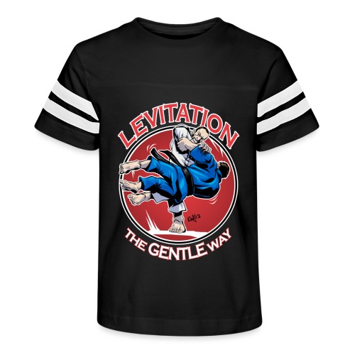 Judo Shirt - Levitation for dark shirt - Kid's Vintage Sports T-Shirt